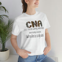 CNA definition |Unisex Jersey Short Sleeve Tee