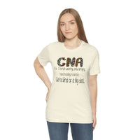 CNA definition |Unisex Jersey Short Sleeve Tee