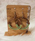 Wood earrings | Laser cut earrings | Light weight earrings | Unique earrings | Bradleysisterskreations