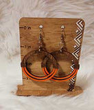 Wood earrings | Laser cut earrings | Light weight earrings | Unique earrings | Bradleysisterskreations